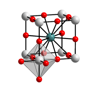 perovskit kristal yapısı